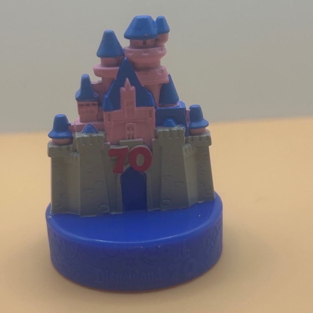 Disney Disneyland 70th Anniversary Sleeping Beauty Castle McDonald Toy Figurine